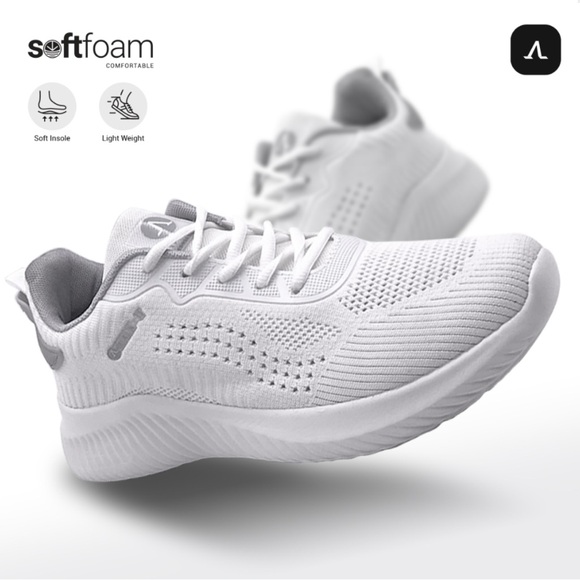 walk-it Shoes - Walk-It Women's White Sneakers Size 8